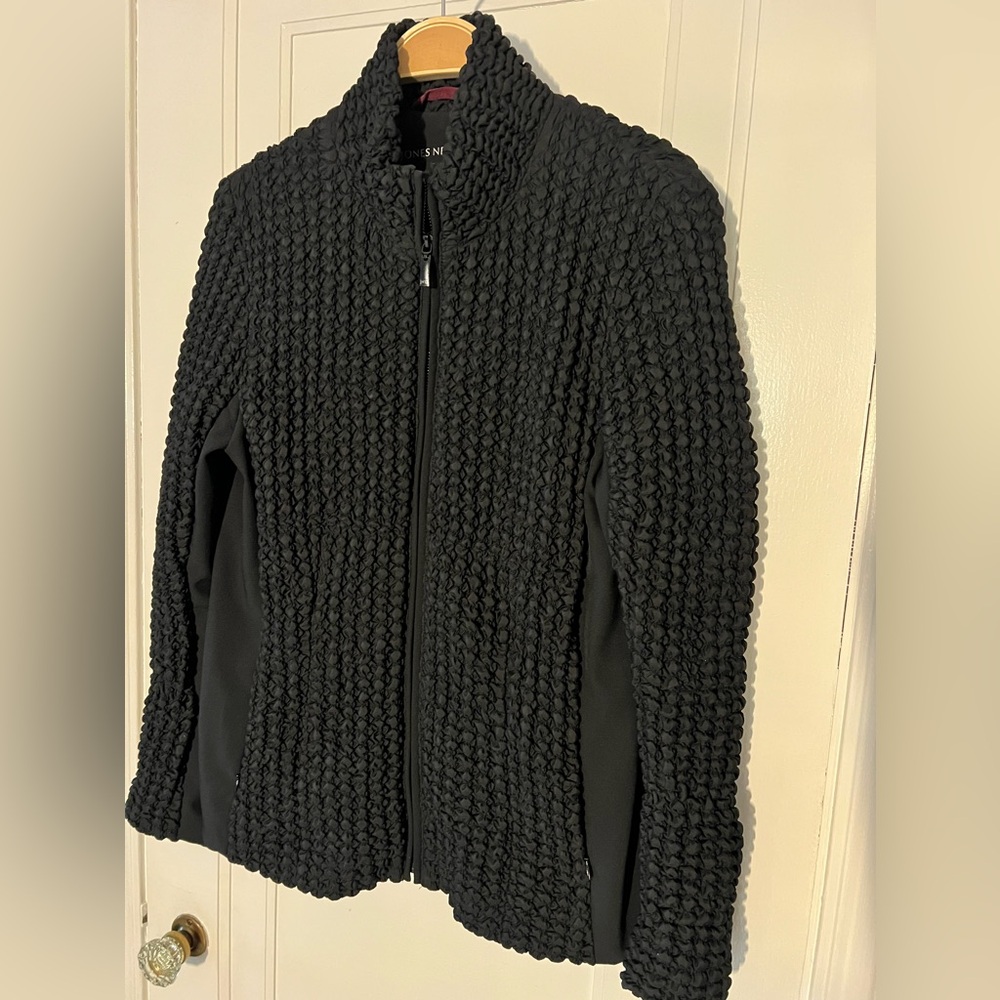 Full Zip Black Jacket/Top